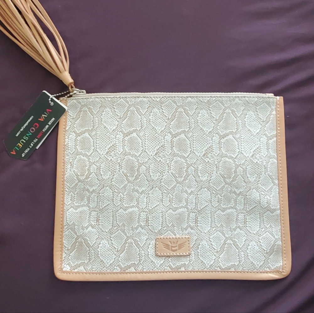 Consuela Anything Goes Zipper Pouch NWT